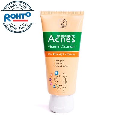 Sữa rửa mặt Acnes vitamin Cleanser cho da nhạy cảm
